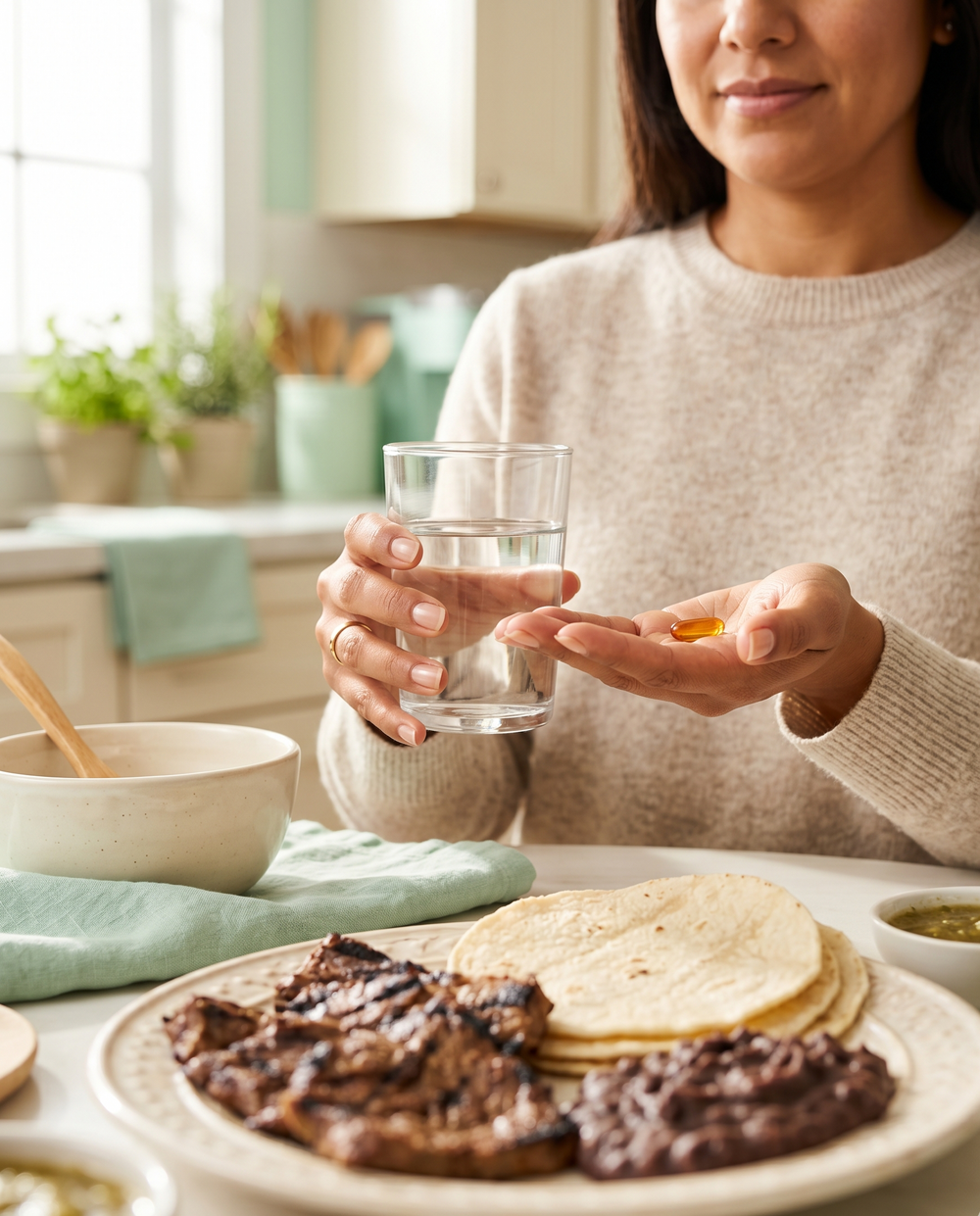 Si Te Sientes Inflamada y Pesada Después de Comer, No Es Tu Imaginación — Y Probablemente No Es la Comida
